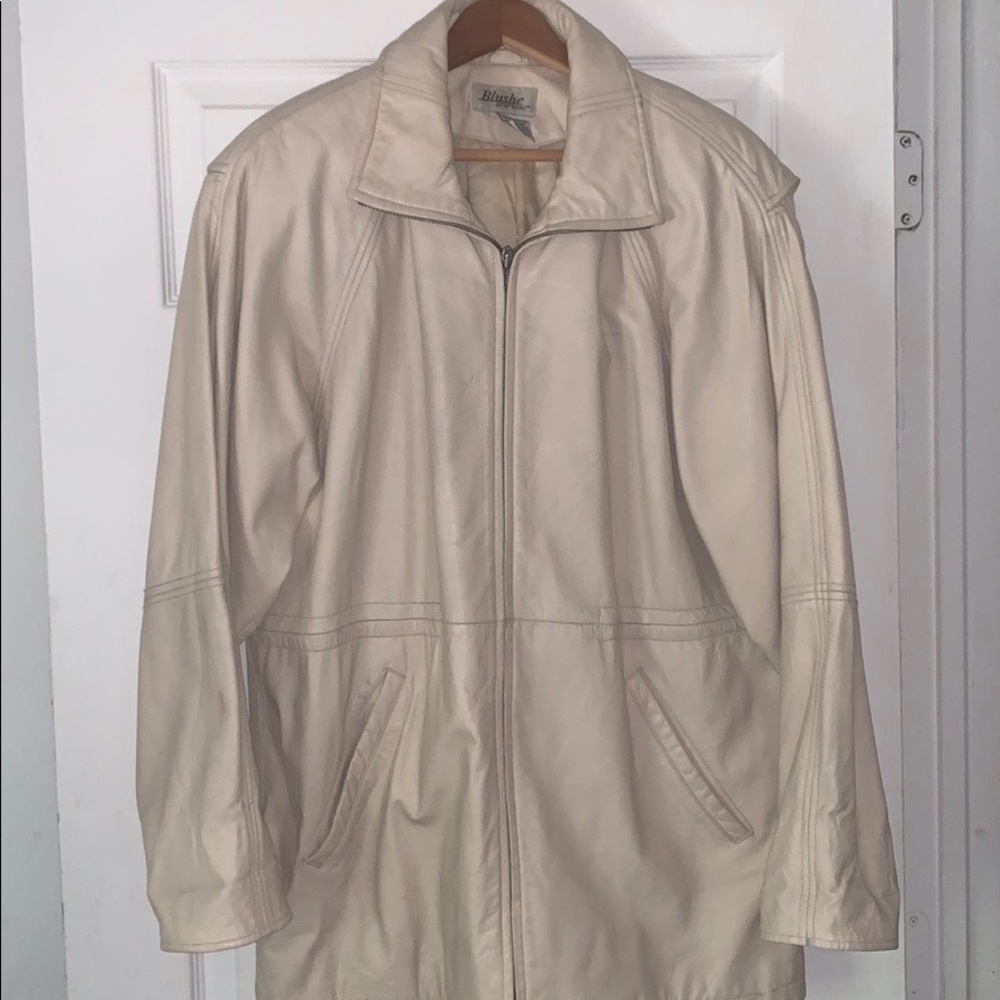Genuine leather jacket